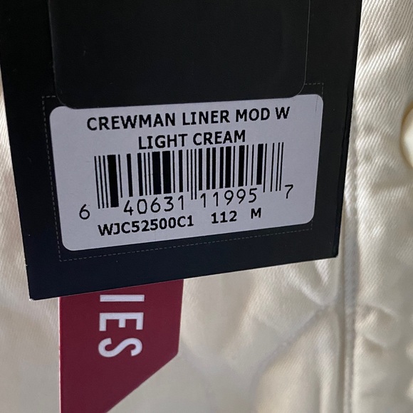 Alpha Industries Quilted Jacket Off-White Military Style | Size M | NWT - Picture 5 of 7